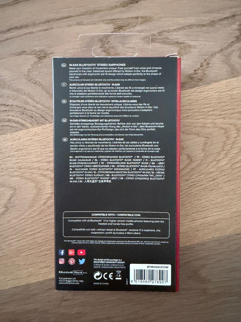 Cuffie: Cellularline Bluetooth Kopfhörer – Nuovo e nell'imballaggio originale da Kloten venduto da canela9 2