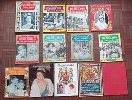 Royal Family Bücher & Magazine Konvolut Queen Diana Charles