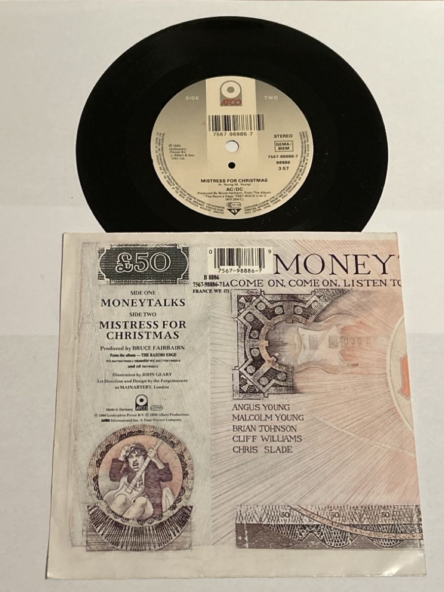 Dischi in vinile: AC/DC. 1990. Money Talks – Usato da Faulensee venduto da Mizuno06 1