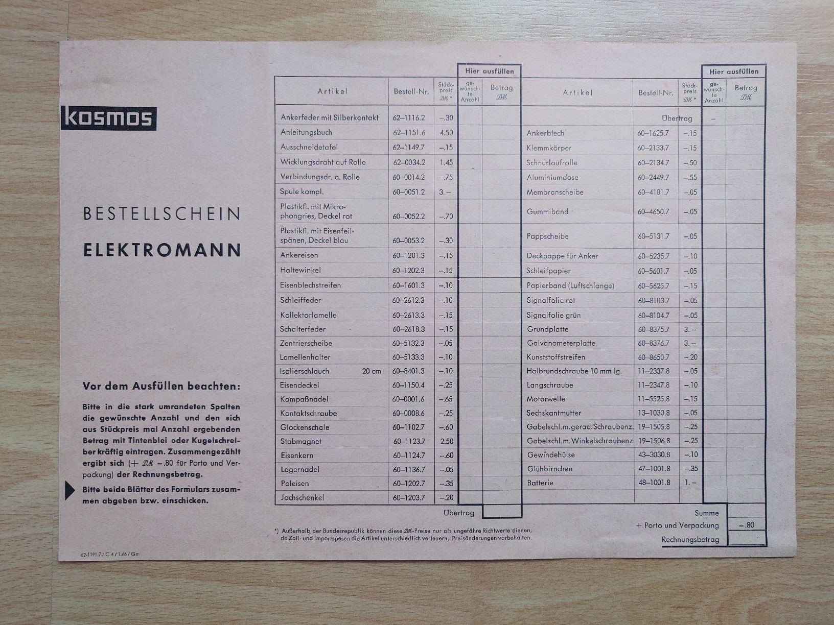 Kit di costruzioni: kosmos Elektromann Lehrspielzeug – Usato da Leuzigen venduto da Darcry 2