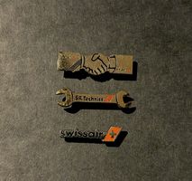 3 Pins Swissair, SR Technics, Swissair/SR Technics