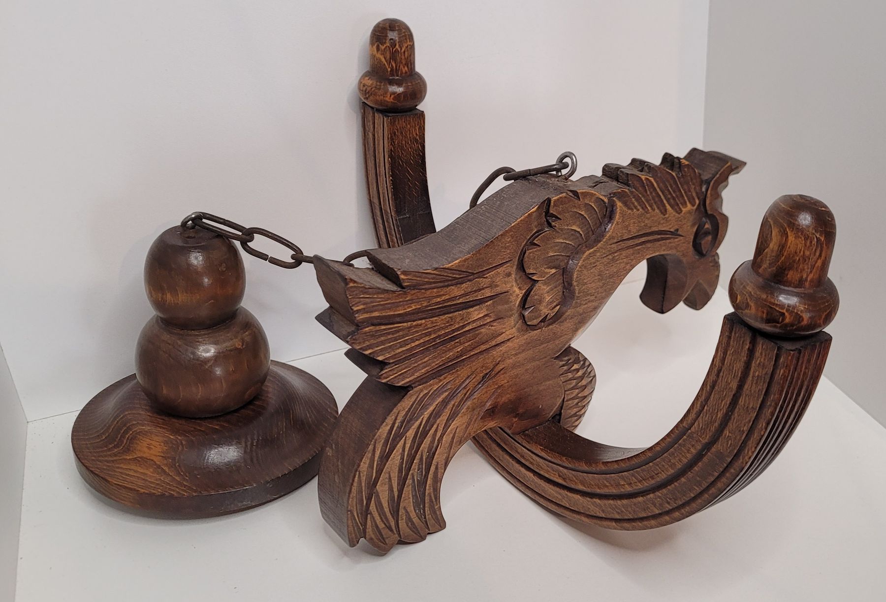 Lampade: Superbe luminaire "coq" sculpté main – Nuovo (secondo la descrizione) da Rocourt venduto da PapyCH 2
