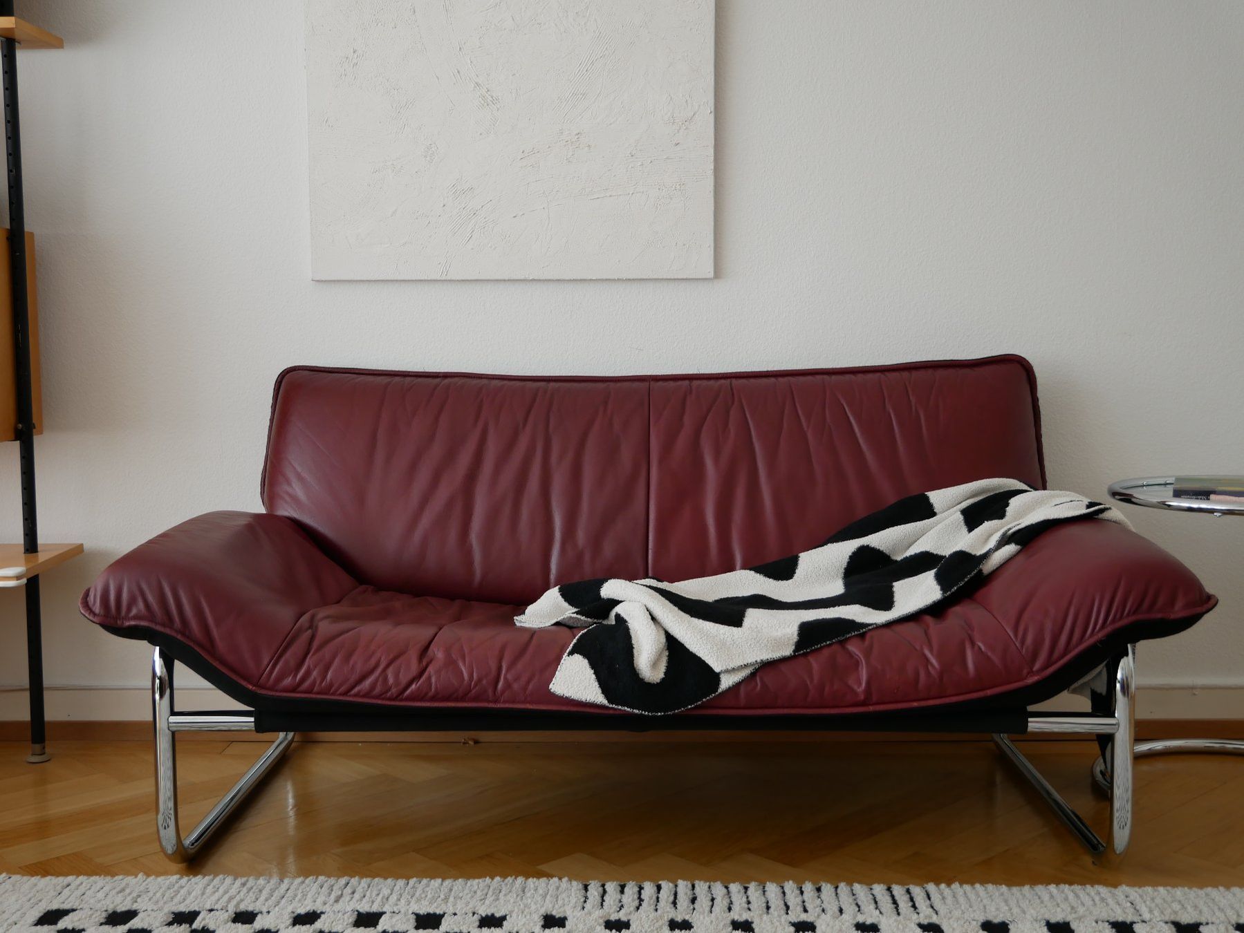 Ikea Sofas: Vintage IKEA 2er-Sofa Johan Bertil Häggström 70er dunkelrot – Gebraucht aus Bern von moebelkarussell 1