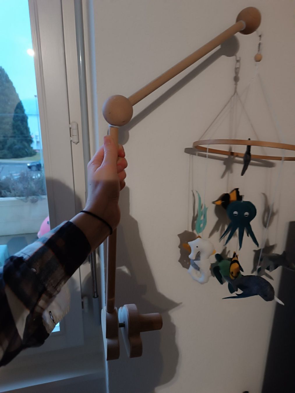 Tutte le decorazioni: Mobile Meerestiere mit Aufhängestange – Usato da Horgen venduto da sunny080 1