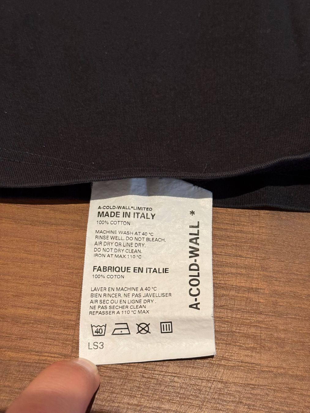 Maglioni & Felpe: A-COLD-WALL* Longsleeve – Usato da Gränichen venduto da lixil 4