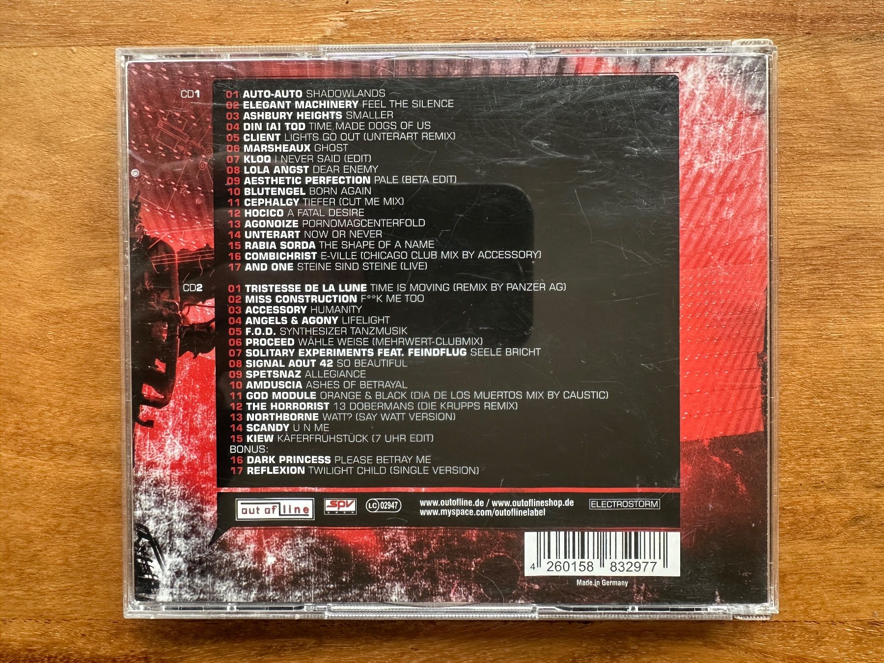 CD: Awake The Machines Vol. 6 (EBM, Electro, Synth-pop) – Usato da Horgen venduto da flyingpenguin2000 3
