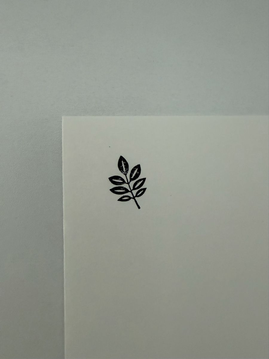 Timbri: Leaf Stamp Stationery – Usato da Thun venduto da dar_fz6y