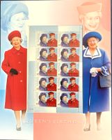 1999 Australien Geburtstag der Königin Elisabeth II Bogen **