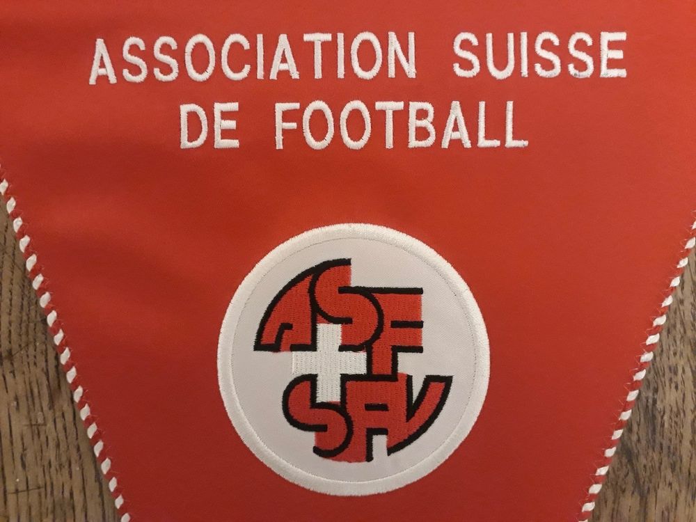 Fanion Vintage Suisse - Schweizerischer Fussballverband (SFV) - Pennant Football