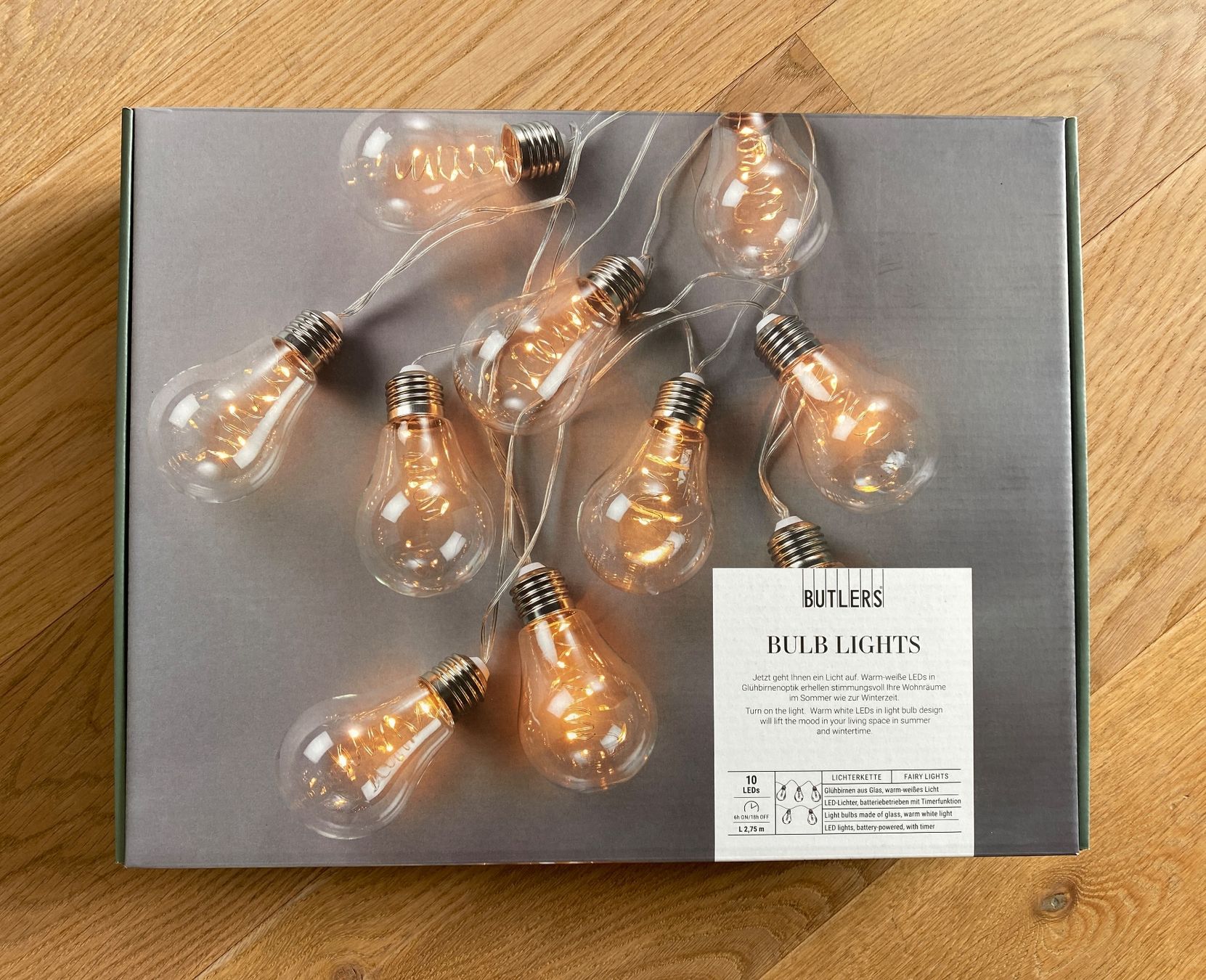 Guirlandes lumineuses: Lichterkette Glühbirnen-Optik – Neuf (Voir description) à Aarau par Ahoffa 6