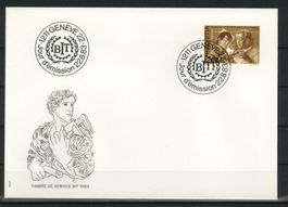 1983, FDC, BIT (D IV) Ergänzungswert