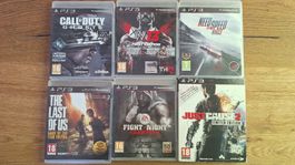 PS3 Spiele Paket: Action, Sport, Top Titel - Super Deal!
