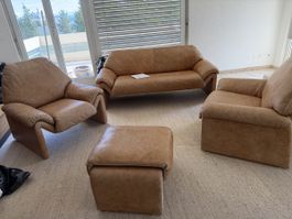 Swiss Seats Ledersofa Modell Stratos 