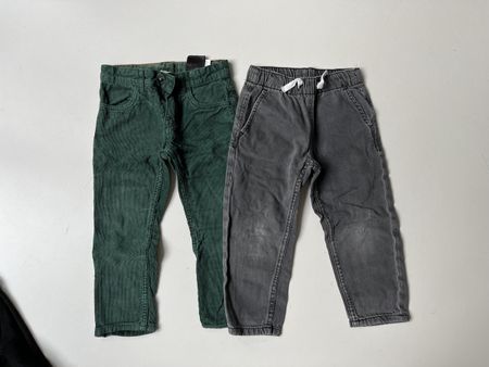 2 Pants - H&M, size 98-104