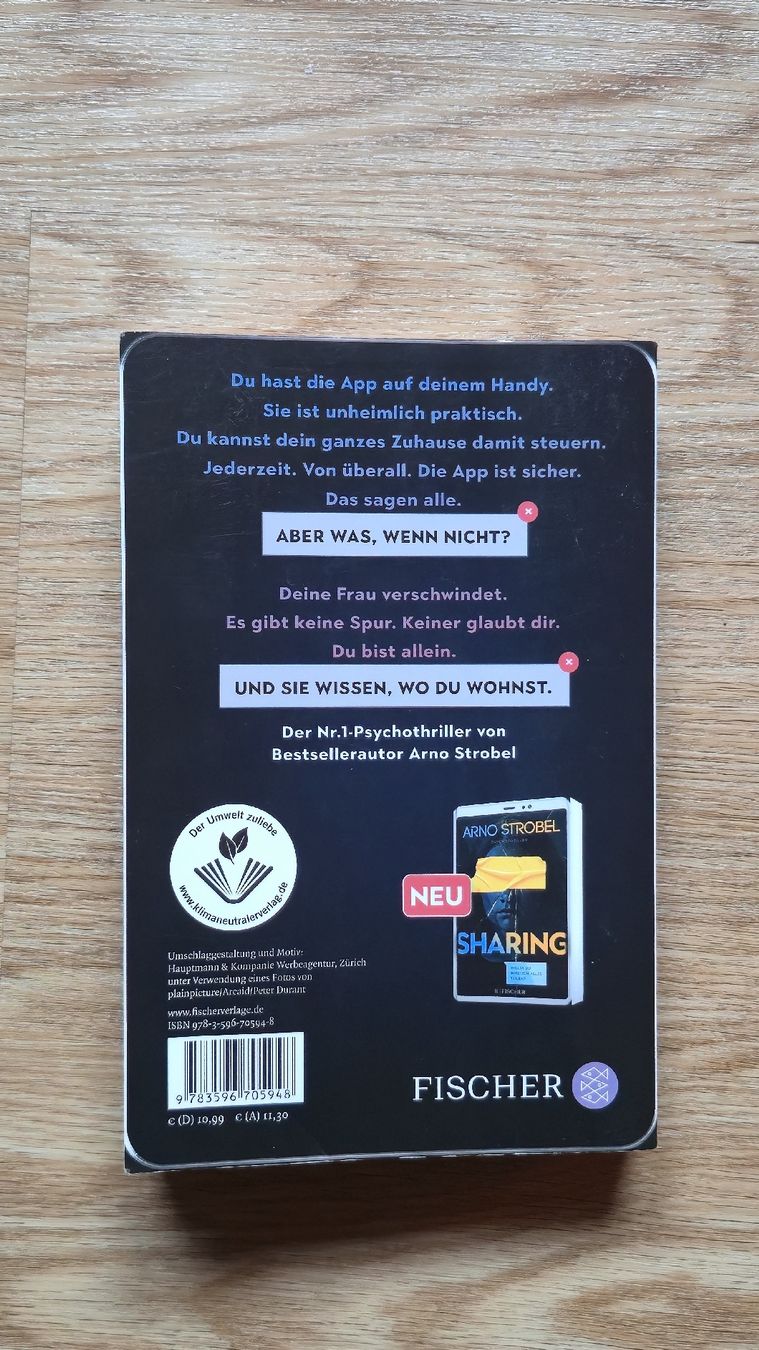 Bücher: Buch "Die App" - Arno Strobel – Gebraucht aus Alpthal von MJA88 1