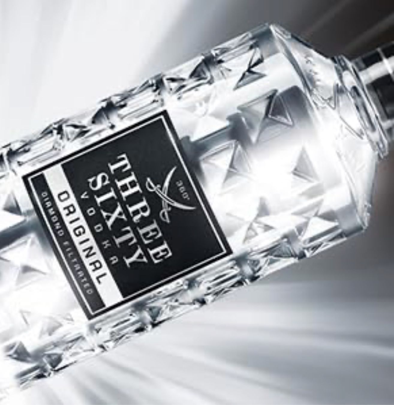 Spirituosen: 6 Fl. THREE SIXTY VODKA ORIGINAL Diamond filtrated Vodka – Neu und originalverpackt aus Bülach von StoreInShop.com 9