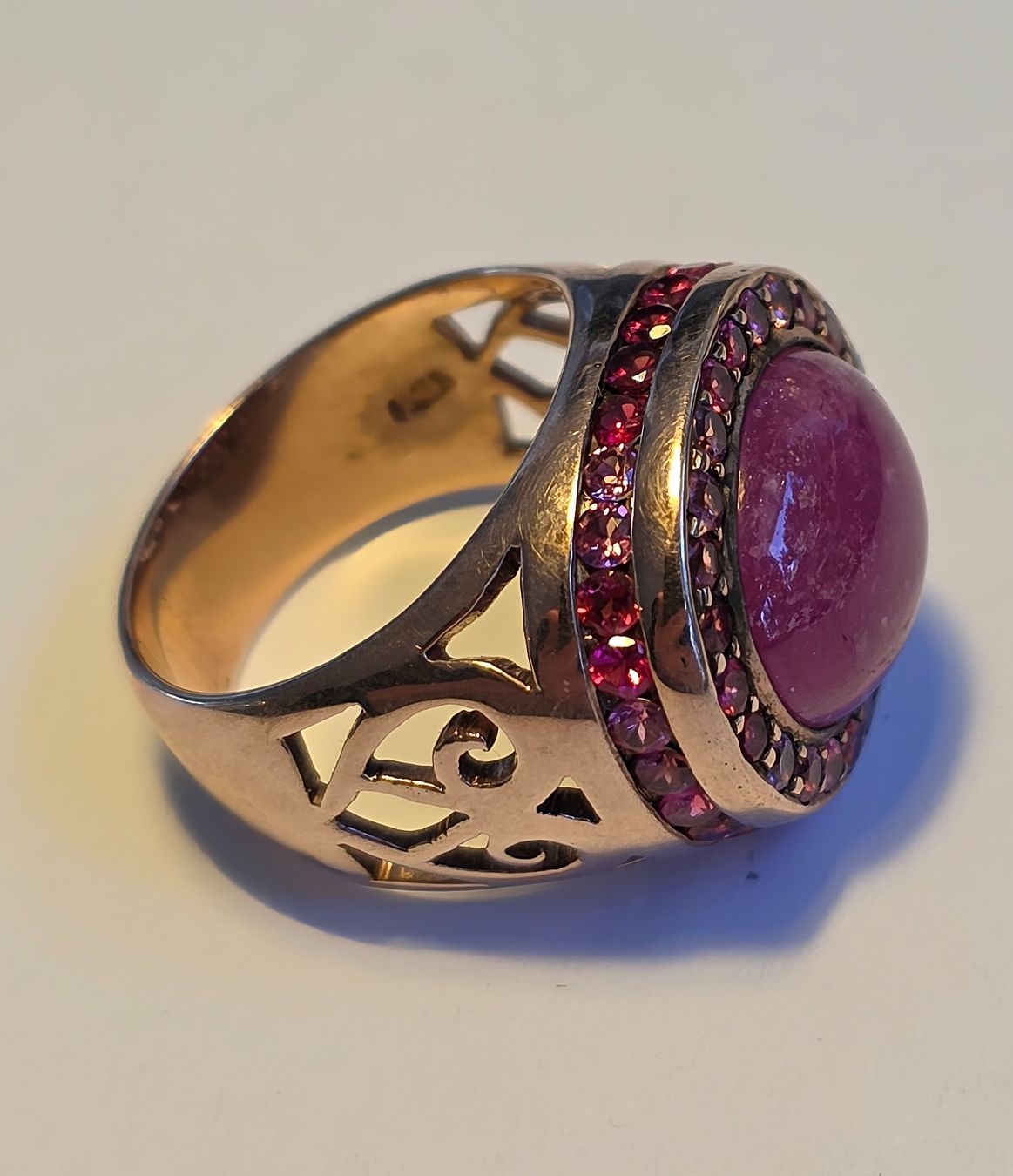 Ringe: Ring mit Rubin und Granaten – Neu (gemäss Beschreibung) aus Zürich von Bieter04 5