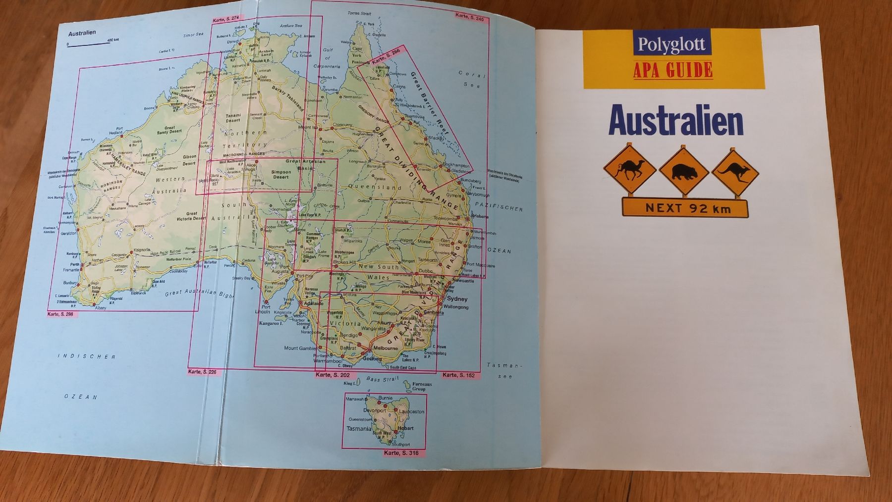 Libri: Australien Polyglott Führer – Usato da Luzern venduto da Andiaw 2