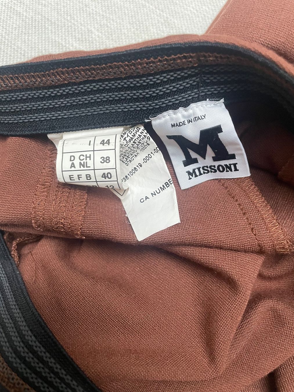 Missoni Pantaloni: Missoni Hose CH 38 – Usato da Minusio venduto da Pink222 3