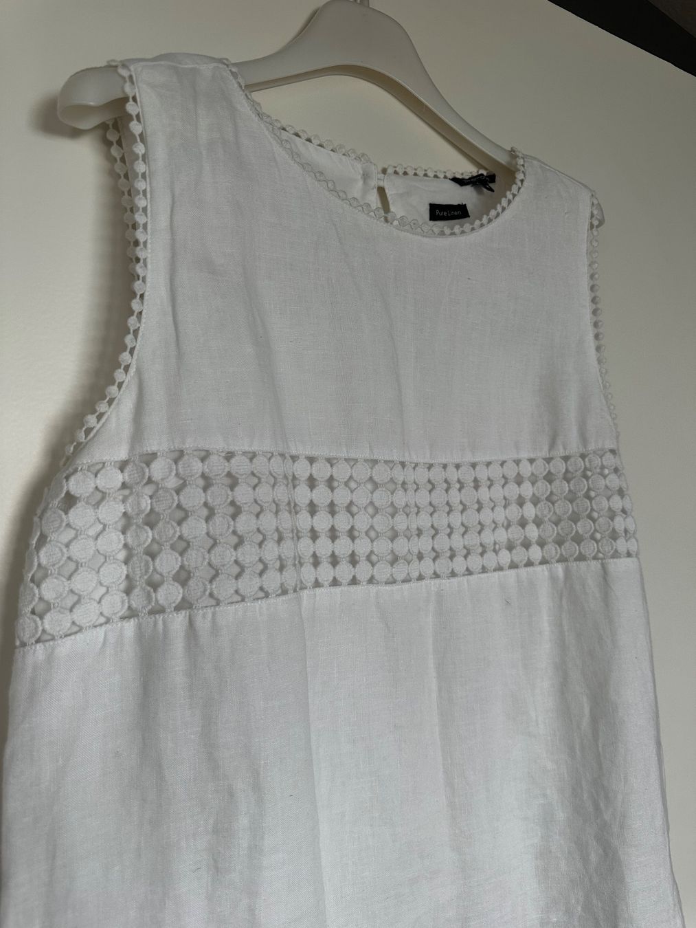 Vestiti: Leinenkleid , Premoda, weiss M – Usato da Au ZH venduto da fortschreiter 3