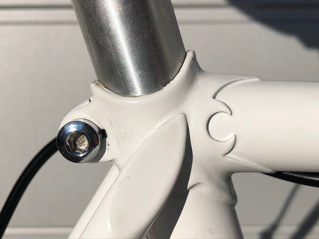 Biciclette: Fixie / Singlespeed mit vintage Rahmen – Nuovo (secondo la descrizione) da Eschen venduto da Sele-Radsport 2