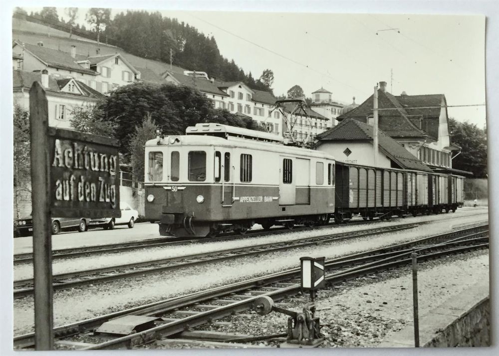 WALDSTATT Bahnhof mit Appenzeller Bahn | Kaufen auf Ricardo