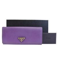 Prada Classic Milano Long Bifold Portemonnaie