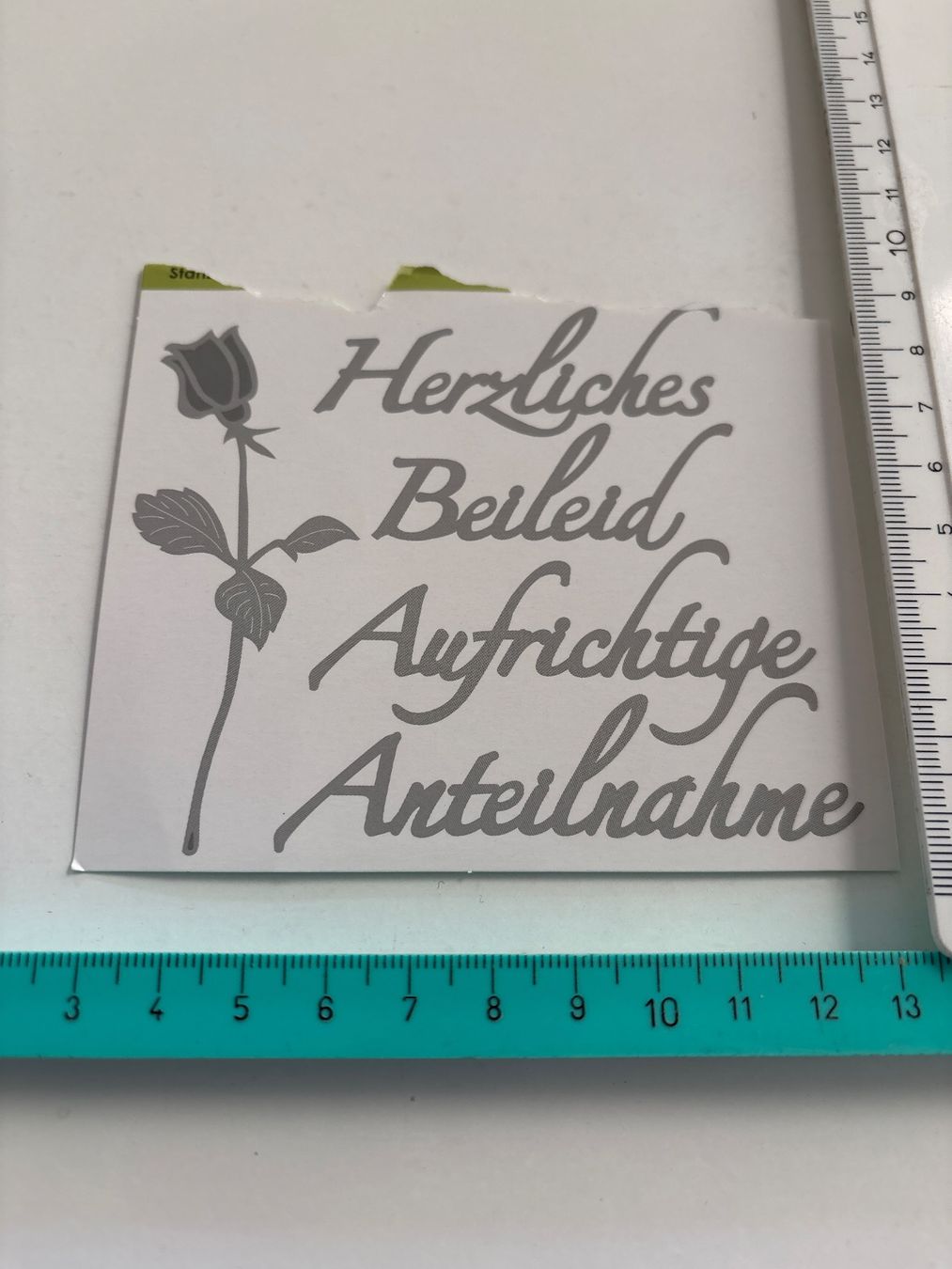 Schablonen: Stanzschablone NEU – Neu (gemäss Beschreibung) aus Amriswil von SCHLOSSGEISTLI 1
