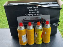 Mustang Campinggrill Retkigrilli, wenig gebraucht