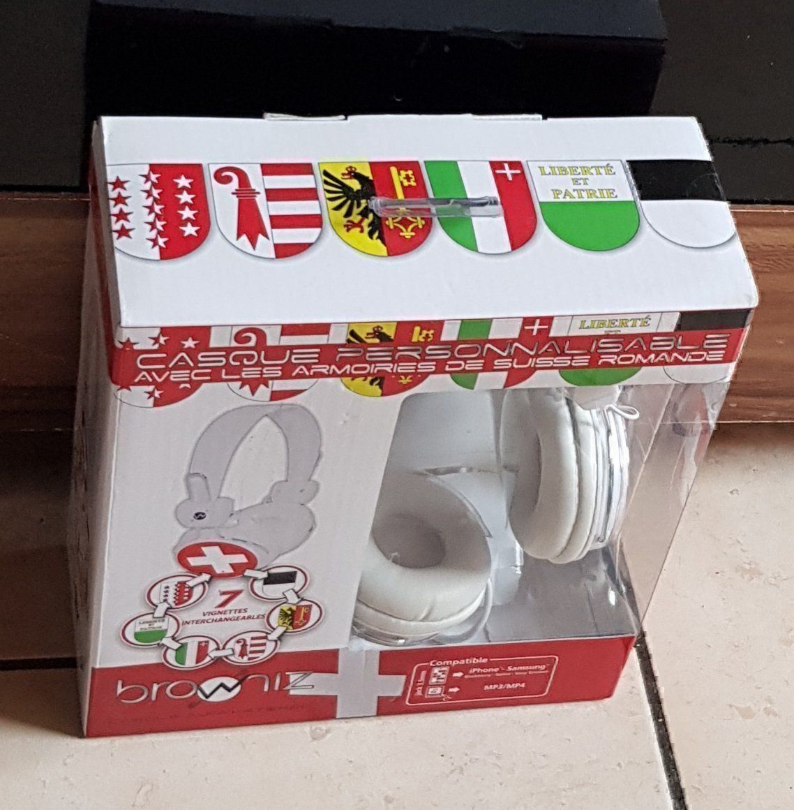 Cuffie: Casque Audio-Stéréo Browniz – Nuovo e nell'imballaggio originale da Botyre (Ayent) venduto da Viperine 1