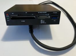 Multikartenleser und USB für internen Einbau