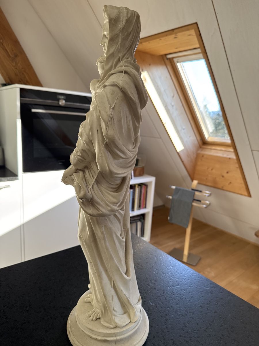 Sculture & Statue: Wunderbare Muttergottes Statue mit Kind 65 cm, 12 kg – Usato da Schmitten FR venduto da mantom 7