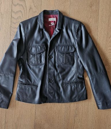tolle Jacke von Zadig & Voltaire schwarz Gr. 36/38
