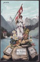 Zürich Eidgenössisches Sängerfest 1905 Helvetia Tellskapelle