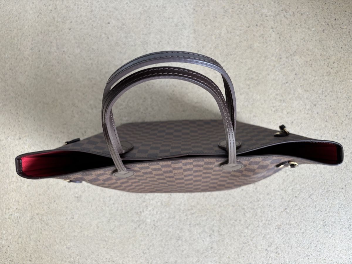 Louis Vuitton Borse da donna: Louis Vuitton Neverfull MM Damier Ebene – Usato da Biel/Bienne venduto da Eiskristall08 1