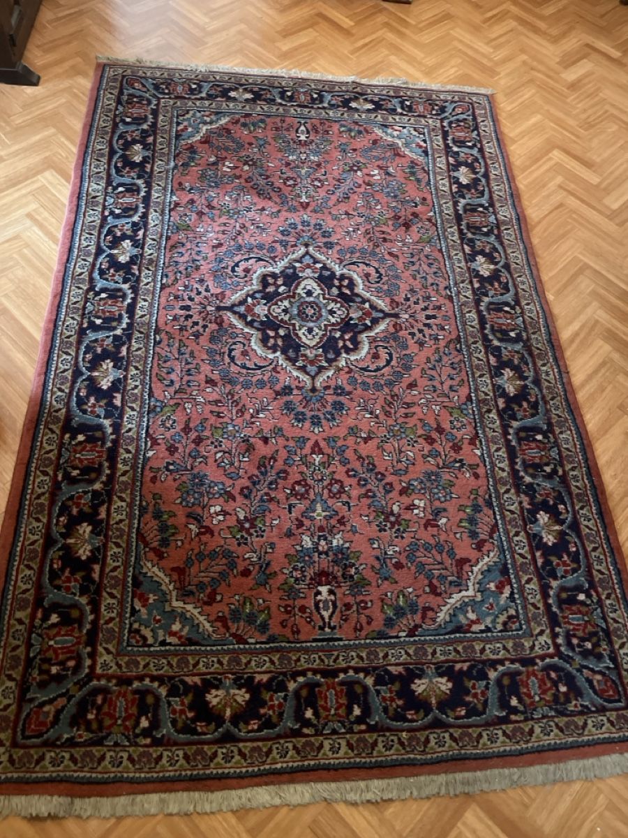 Tappeti: Orientteppich rot blau florales Muster – Usato da Schindellegi venduto da jerome191108