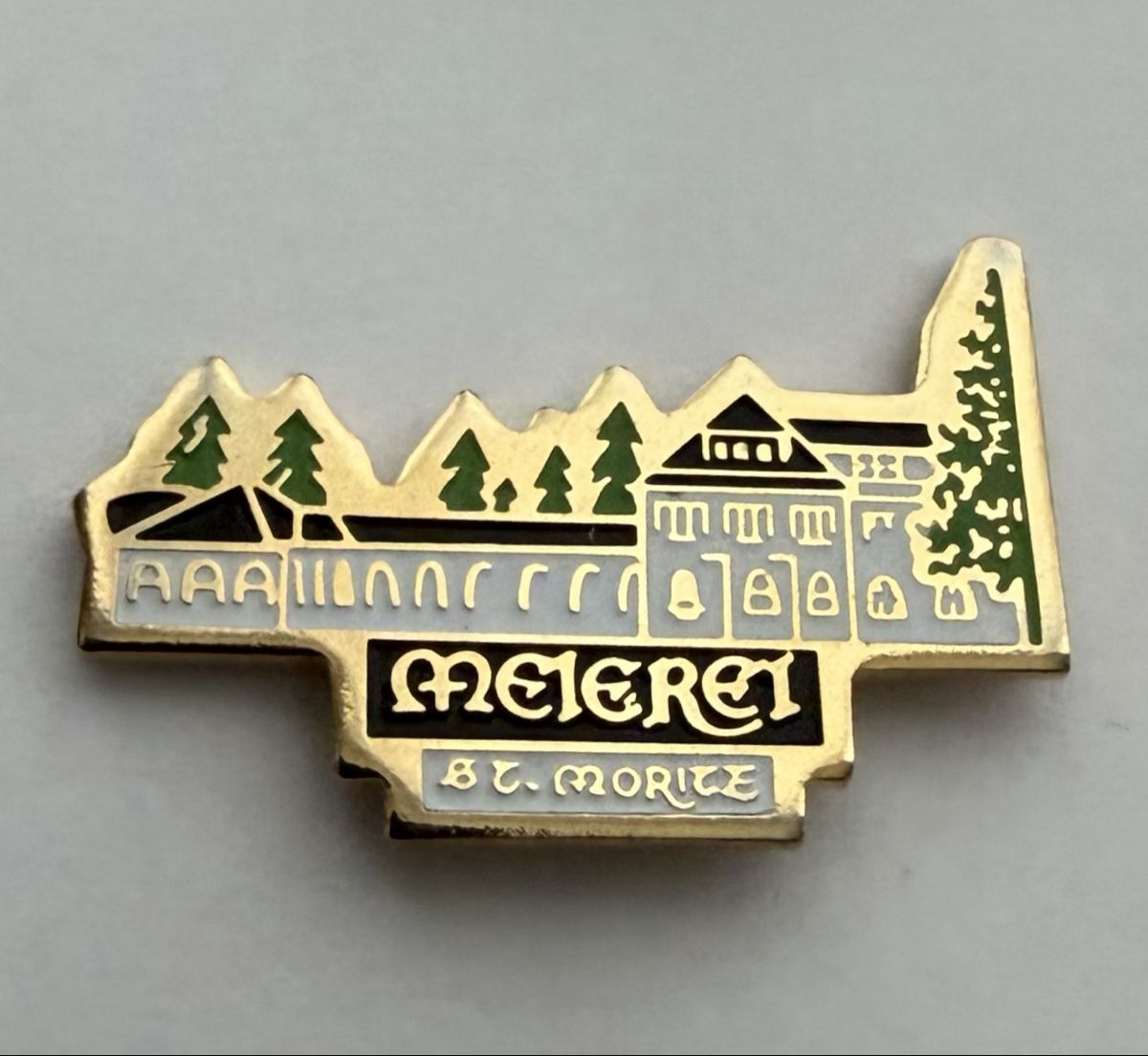 Plaketten & Abzeichen: St. Moritz Meierhof Pin – Gebraucht aus Zürich von Kue_Zuerich