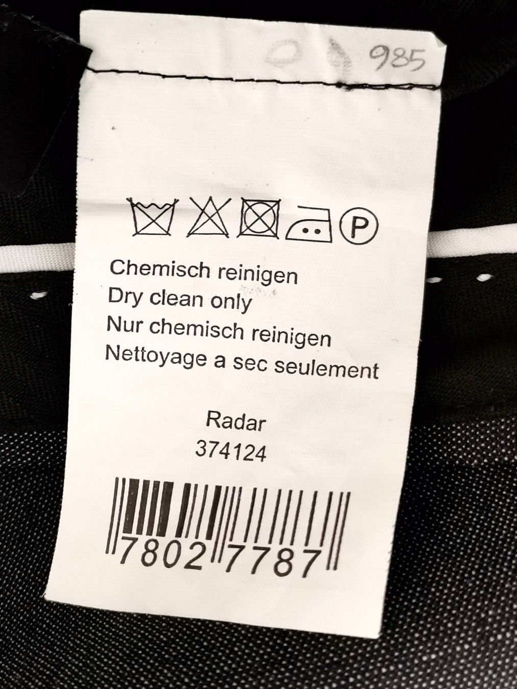 We Hosen: WE Anzughose " Herren" Grösse 44 – Gebraucht aus Schaffhausen von Restwert_SH 6