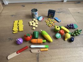 Holznudeln, -früchte, -Gemüse ohne Plastik