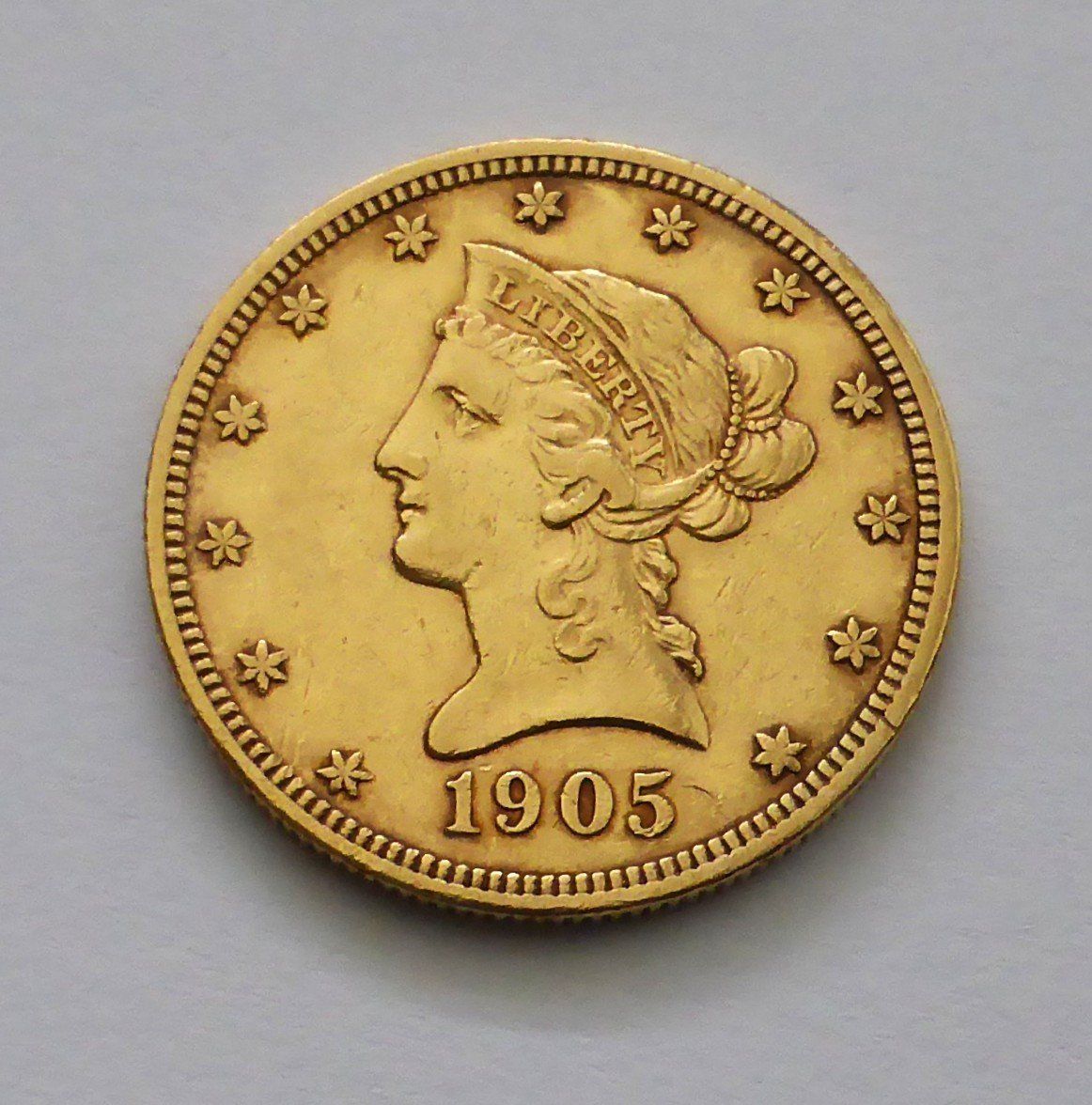 Tutti le monete: USA - Ten $ Gold 1905 – Usato da Buochs venduto da ema-coins 2
