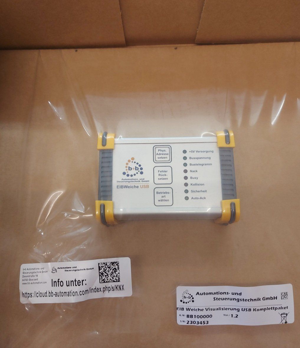 Componenti elettronici: ** EIB Weiche USB neu in OVP B+B Automations- und St.technik – Usato da Aadorf venduto da Peter300 1