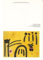 DK Joan Miro, Die kleine Blonde ... , 1950