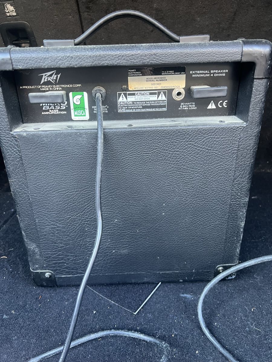 Peavey Verstärker: Amplificatore basso Peavey MicroBass, compatto e potente! – Gebraucht aus Bellinzona von filux88 1