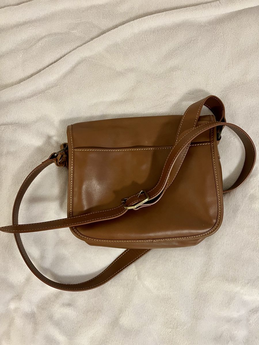 Longchamp Borse da donna: Longchamp Umhaengetasche Leder braun  – Usato da Savièse venduto da Flowery_x 2
