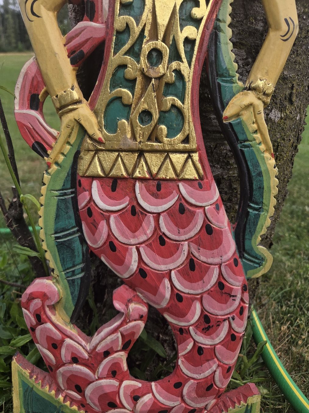 Sculture & Statue: balinesisches Wandpaneel – Usato da Bühler venduto da ros_5qfr 3