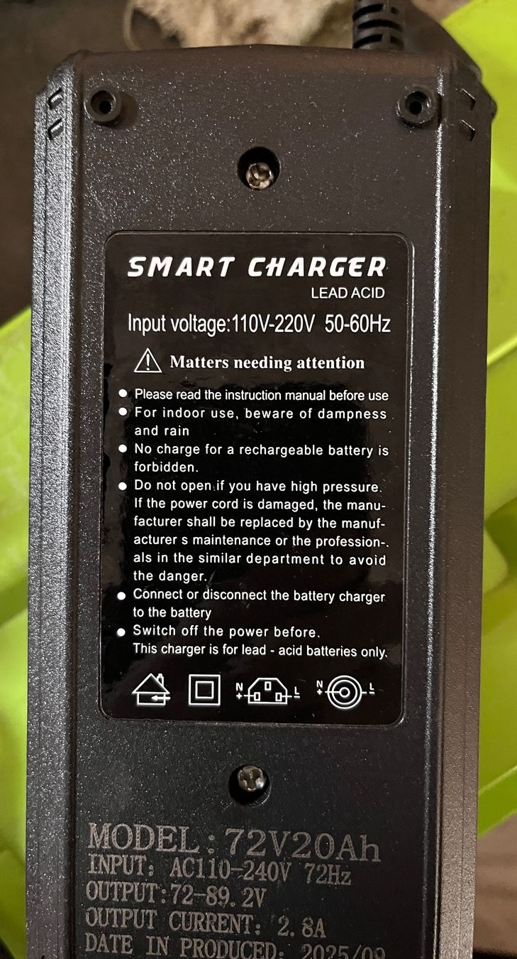 Caricabatterie: Smart charger 72v – Nuovo e nell'imballaggio originale da Renan BE venduto da johncactus 1