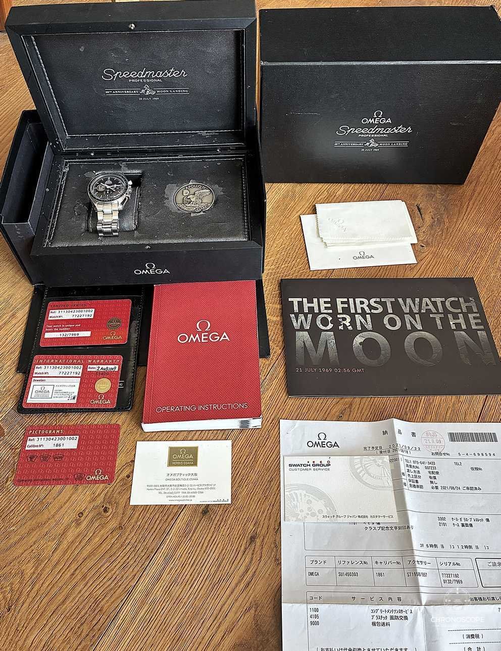 Omega Orologi: Omega Speedmaster Apollo 11 40th Anniversary – Usato da Luzern venduto da ChronoScope6004 8