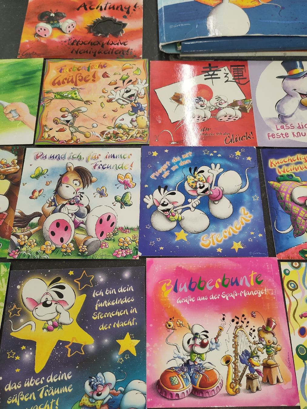 Schreibblöcke: Diddl kleine Sammlung Postkarten+Briefmarken – Gebraucht aus Pratteln von Cartonsducoeur_bl 6