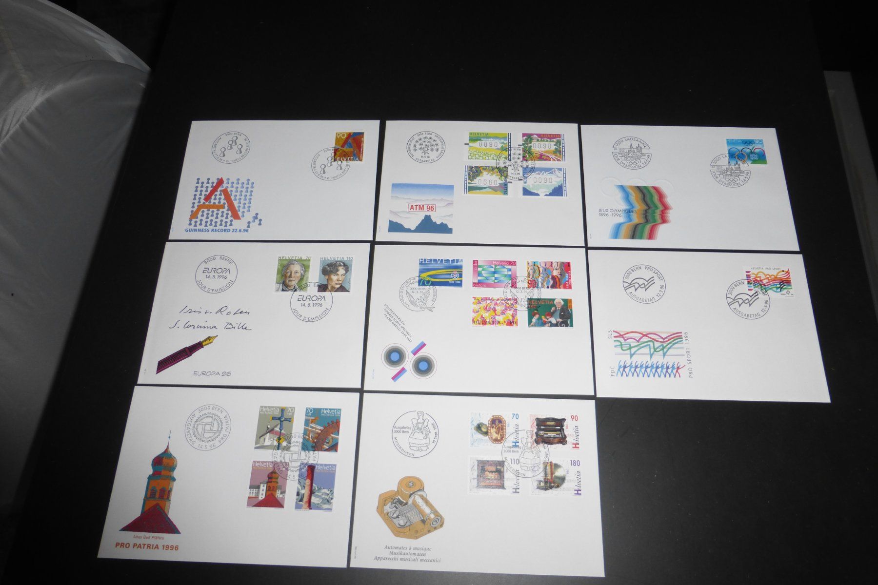 Tutti i francobolli: Schöne Briefmarken/Sonderbriefe – Usato da Gempen venduto da Smokie72