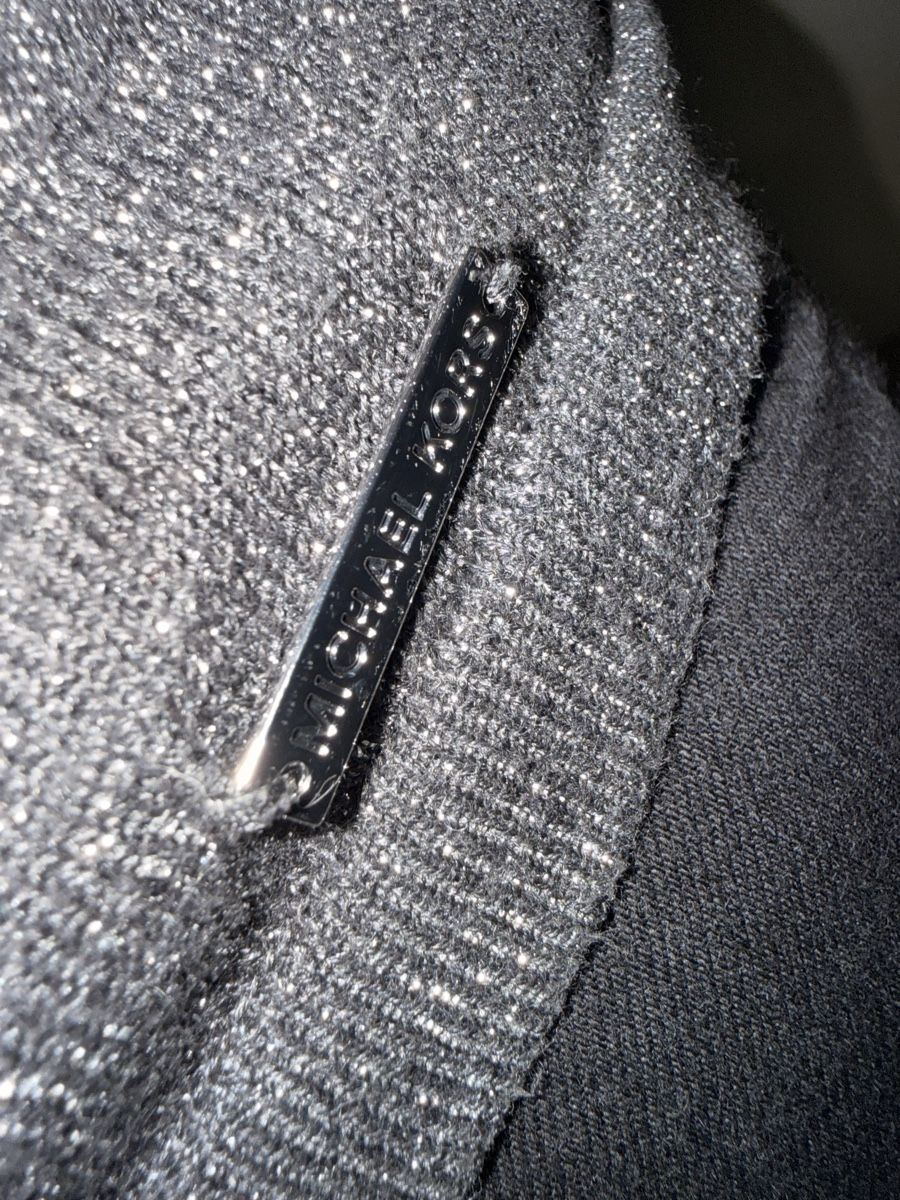 Michael Kors Pulls & Sweat-shirts: Michael Kors MK Strickpullover Rollkragen M Silber Glitzer  – D'occasion à Staad SG par Chirrari 2